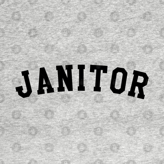 Janitor by KC Happy Shop